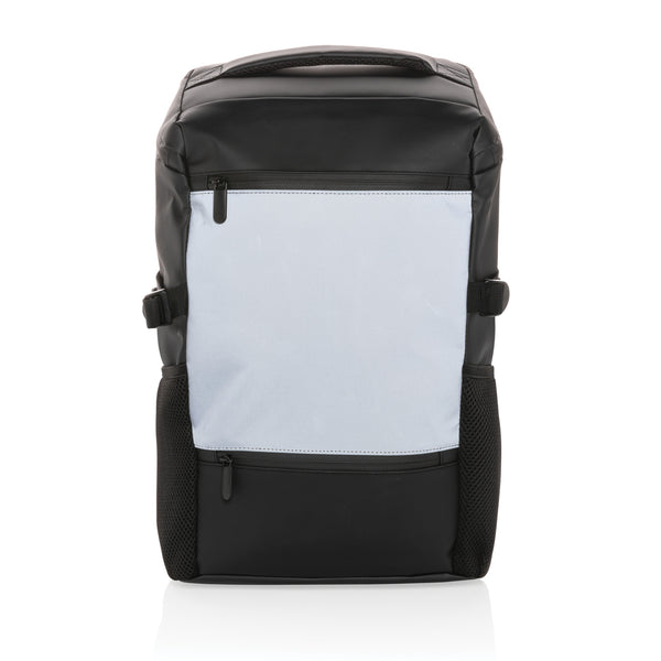 Carica l&#39;immagine nel visualizzatore di Gallery, zaini porta PC e da lavoro personalizzati in tpu, pu colore nero_nero 121747989 DET09
