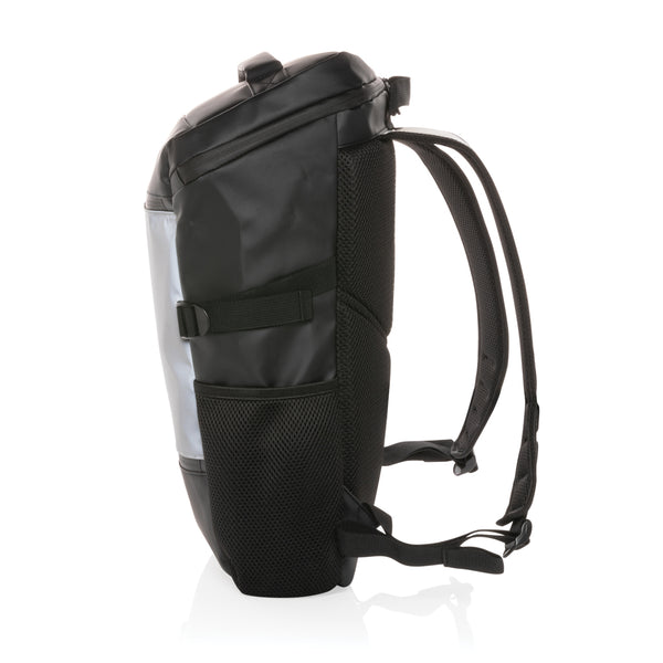 Carica l&#39;immagine nel visualizzatore di Gallery, zaini porta PC e da lavoro personalizzati in tpu, pu colore nero_nero 121747989 DET09
