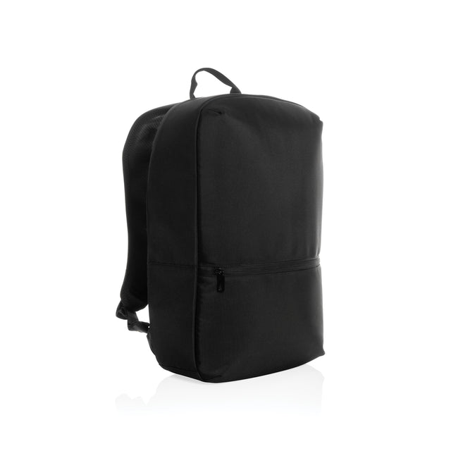zaini porta PC personalizzati in rpet, rpet colore nero_nero 121747998 VAR01