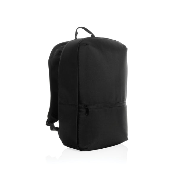 zaini porta PC personalizzati in rpet, rpet colore nero_nero 121747998 VAR01