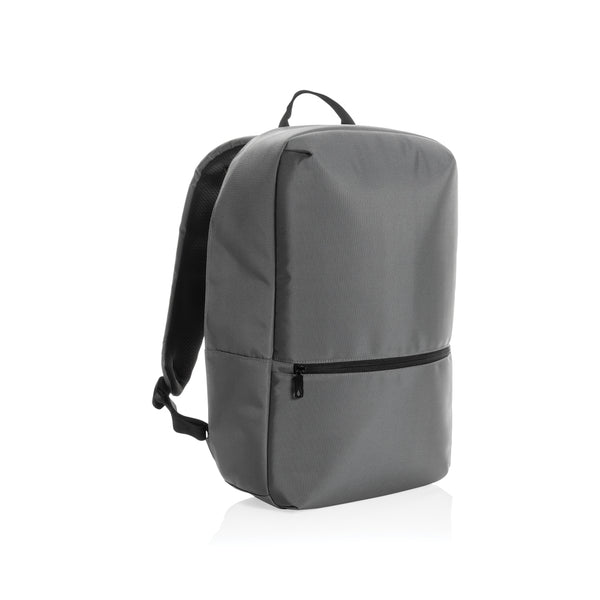 zaini porta PC e da lavoro da personalizzare in rpet, rpet colore carbon-fossile_grigio 121747998 VAR02