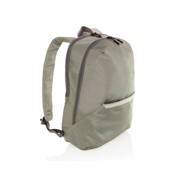 zaini porta PC e da lavoro promozionali in rpet, rpet colore verde_verde 121747999 VAR03