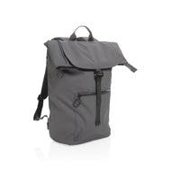 zaini porta PC da personalizzare in rpet, pu colore carbon-fossile_grigio 121748007 VAR02