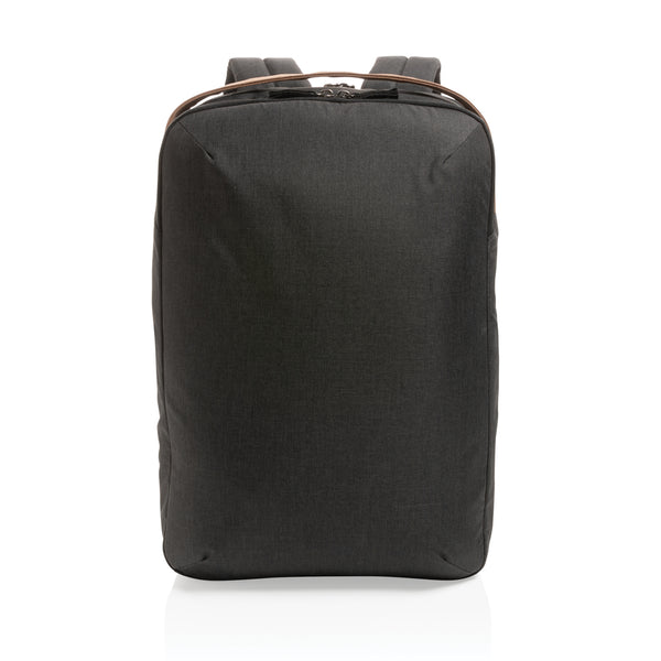 Carica l&#39;immagine nel visualizzatore di Gallery, zaini porta PC e da lavoro personalizzati in rpet, rpet colore nero_nero 121748008 DET09
