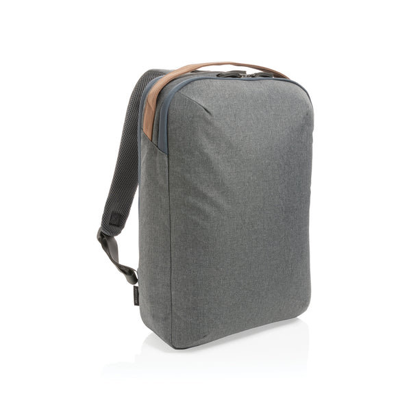zaini porta PC da personalizzare in rpet, rpet colore grigio_grigio 121748008 VAR02