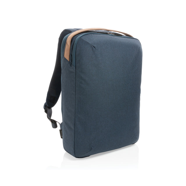 zaini porta PC personalizzati in rpet, rpet colore blu-navy_blu 121748008 VAR03