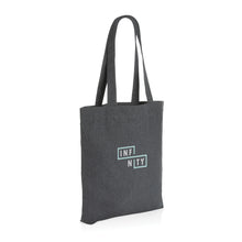 Carica l&#39;immagine nel visualizzatore di Gallery, shopper personalizzate in canapa riciclato colore carbon-fossile_grigio 121748010 DET04

