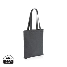 Carica l&#39;immagine nel visualizzatore di Gallery, shopper personalizzate in canapa riciclato colore carbon-fossile_grigio 121748010 DET01
