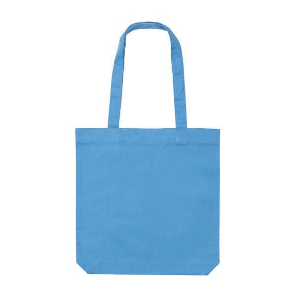 Carica l&#39;immagine nel visualizzatore di Gallery, borse stampate con logo in canapa riciclato colore tranquil-blue_azzurro 121748011 DET05
