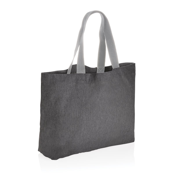 shopper personalizzate in canapa riciclato colore carbon-fossile_grigio 121748012 VAR03