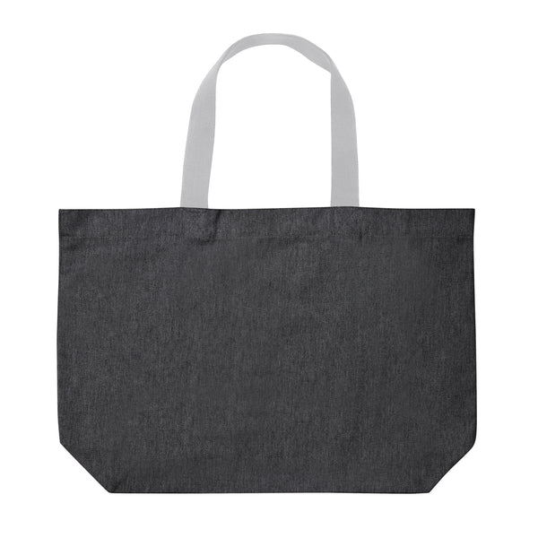 Carica l&#39;immagine nel visualizzatore di Gallery, shopper personalizzate in canapa riciclato colore carbon-fossile_grigio 121748012 DET05
