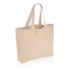 Carica l&#39;immagine nel visualizzatore di Gallery, shopper stampate con logo in canapa riciclato colore marrone_marrone 121748012 VAR07
