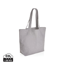 Carica l&#39;immagine nel visualizzatore di Gallery, shopper personalizzate in canapa riciclato colore grigio_grigio 121748013 DET01
