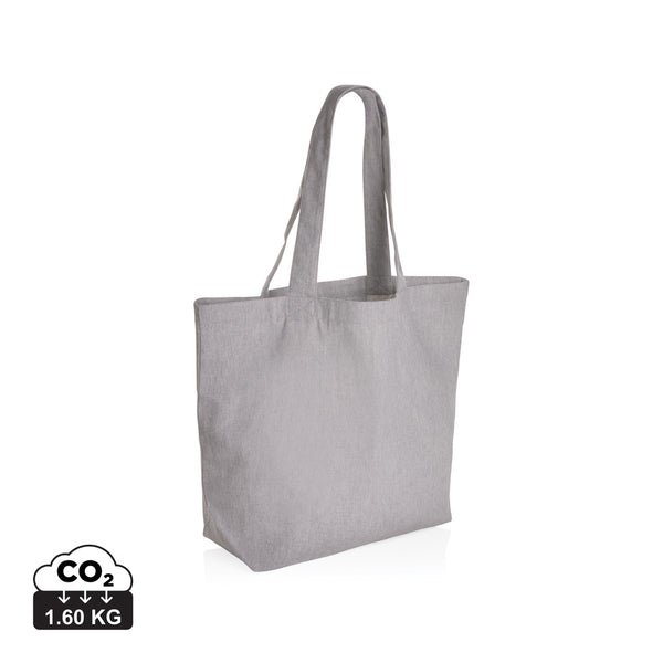 Carica l&#39;immagine nel visualizzatore di Gallery, shopper personalizzate in canapa riciclato colore grigio_grigio 121748013 DET06
