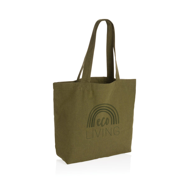 Carica l&#39;immagine nel visualizzatore di Gallery, shopper personalizzate in canapa riciclato colore verde_verde 121748013 DET06
