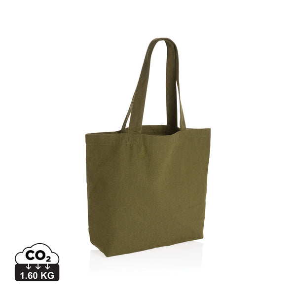 Carica l&#39;immagine nel visualizzatore di Gallery, shopper personalizzate in canapa riciclato colore verde_verde 121748013 DET06
