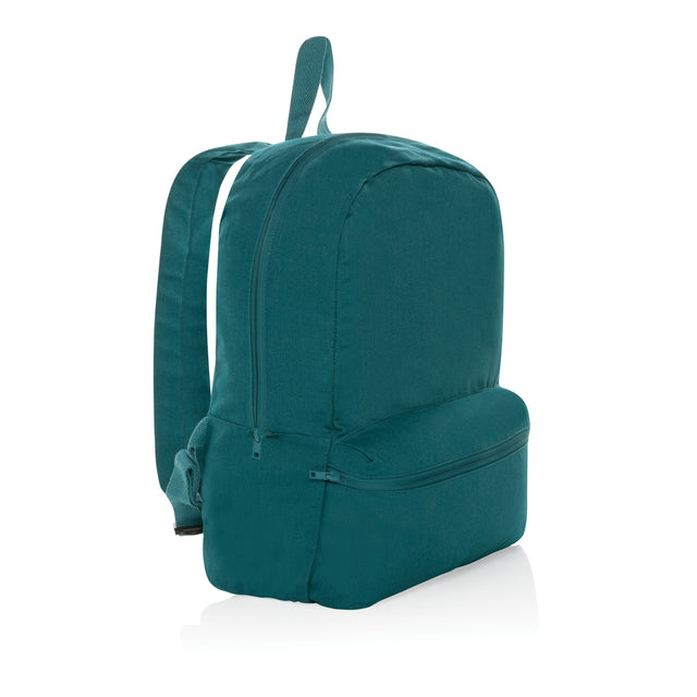 zaini sportivi stampati con logo in canapa riciclato colore ottanio_ottanio 121748016 VAR05
