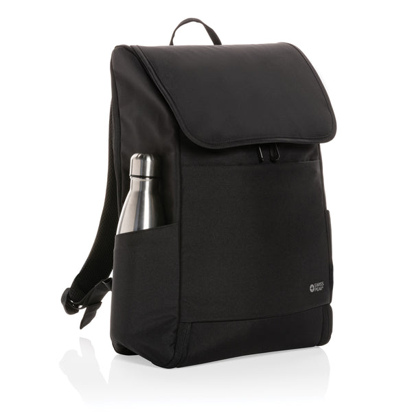 Carica l&#39;immagine nel visualizzatore di Gallery, zaini porta PC e da lavoro personalizzati in rpet, rpet colore nero_nero 121748021 DET09
