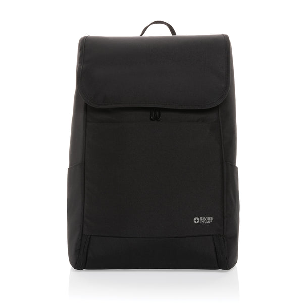 Carica l&#39;immagine nel visualizzatore di Gallery, zaini porta PC e da lavoro personalizzati in rpet, rpet colore nero_nero 121748021 DET09
