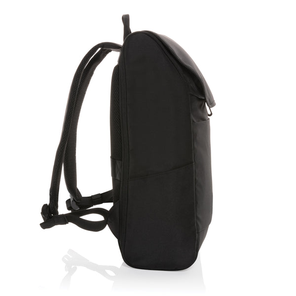Carica l&#39;immagine nel visualizzatore di Gallery, zaini porta PC e da lavoro personalizzati in rpet, rpet colore nero_nero 121748021 DET09
