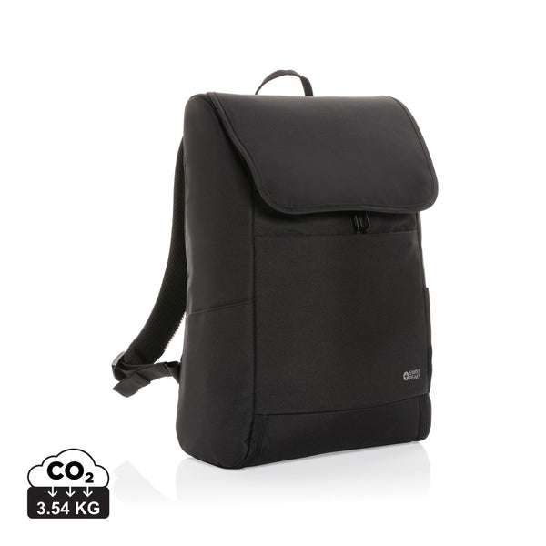 Carica l&#39;immagine nel visualizzatore di Gallery, zaini porta PC e da lavoro personalizzati in rpet, rpet colore nero_nero 121748021 DET09
