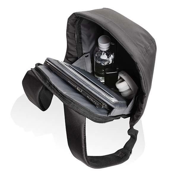 Carica l&#39;immagine nel visualizzatore di Gallery, zaini porta PC personalizzati in rpet, rpet colore nero_nero 121748026 DET09
