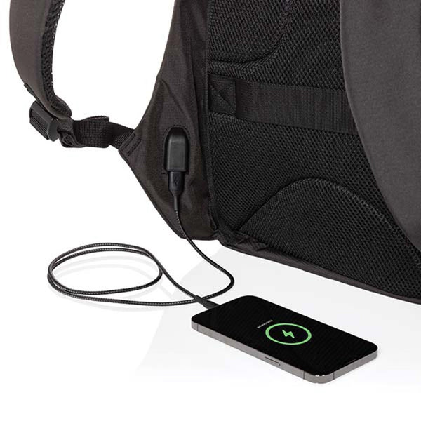 Carica l&#39;immagine nel visualizzatore di Gallery, zaini porta PC personalizzati in rpet, rpet colore nero_nero 121748026 DET09
