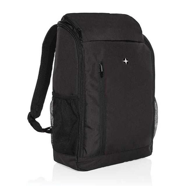 zaini porta PC personalizzati in rpet, rpet colore nero_nero 121748028 VAR01