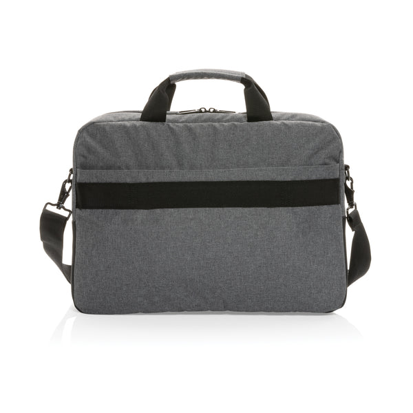 Carica l&#39;immagine nel visualizzatore di Gallery, borse porta PC e documenti personalizzate in rpet, pu colore grigio_grigio 121748029 DET08
