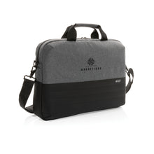 Carica l&#39;immagine nel visualizzatore di Gallery, borse porta PC e documenti personalizzate in rpet, pu colore grigio_grigio 121748029 DET06
