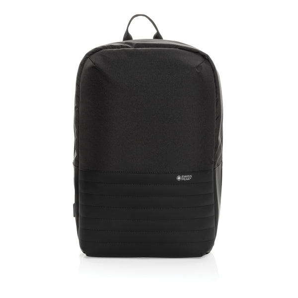 Carica l&#39;immagine nel visualizzatore di Gallery, zaini porta PC personalizzati in rpet, pu colore nero_nero 121748030 DET09
