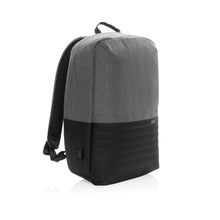 Carica l&#39;immagine nel visualizzatore di Gallery, zaini porta PC e da lavoro da personalizzare in rpet, pu colore grigio_grigio 121748030 VAR02
