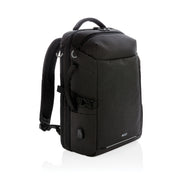 zaini porta PC personalizzati in rpet, rpet colore nero_nero 121748031 VAR01