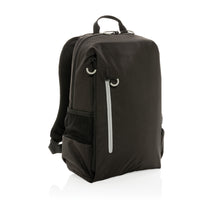 Carica l&#39;immagine nel visualizzatore di Gallery, zaini porta PC e da lavoro personalizzati in rpet, rpet colore nero_nero 121748032 VAR01
