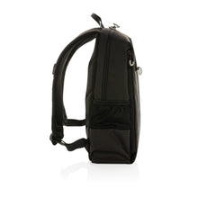 Carica l&#39;immagine nel visualizzatore di Gallery, zaini porta PC e da lavoro personalizzati in rpet, rpet colore nero_nero 121748032 DET08
