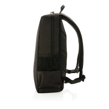 Carica l&#39;immagine nel visualizzatore di Gallery, zaini porta PC e da lavoro personalizzati in rpet, rpet colore nero_nero 121748032 DET09

