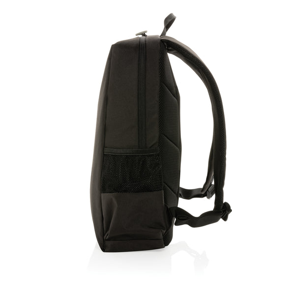 Carica l&#39;immagine nel visualizzatore di Gallery, zaini porta PC e da lavoro personalizzati in rpet, rpet colore nero_nero 121748032 DET09
