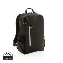 Carica l&#39;immagine nel visualizzatore di Gallery, zaini porta PC e da lavoro personalizzati in rpet, rpet colore nero_nero 121748032 DET01
