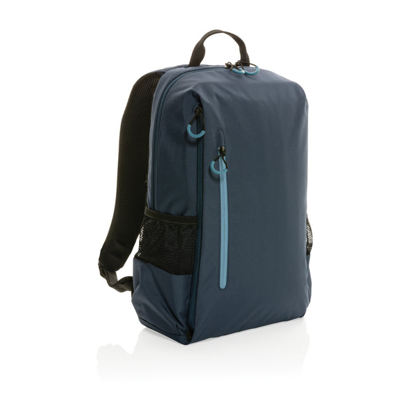 zaini porta PC personalizzati in rpet, rpet colore blu-navy_blu 121748032 VAR02