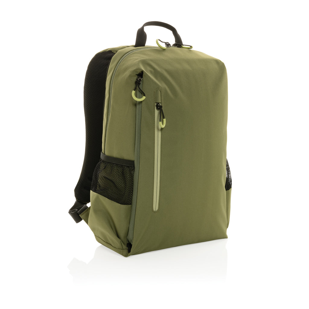 zaini porta PC promozionali in rpet, rpet colore verde_verde 121748032 VAR03