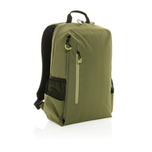 Carica l&#39;immagine nel visualizzatore di Gallery, zaini porta PC promozionali in rpet, rpet colore verde_verde 121748032 DET02
