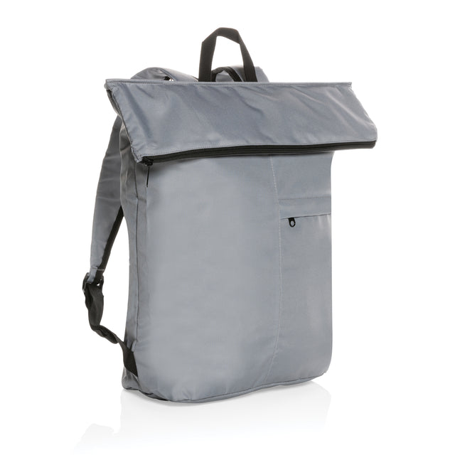 zaini sportivi da personalizzare in rpet colore grigio_grigio 121748034 VAR02
