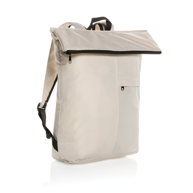 zaini sportivi da personalizzare in rpet colore off-white_bianco 121748034 VAR03