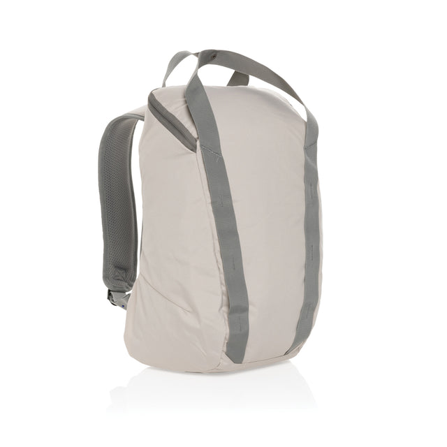 zaini porta PC personalizzati in rpet, rpet colore beige_naturale 121748038 VAR01