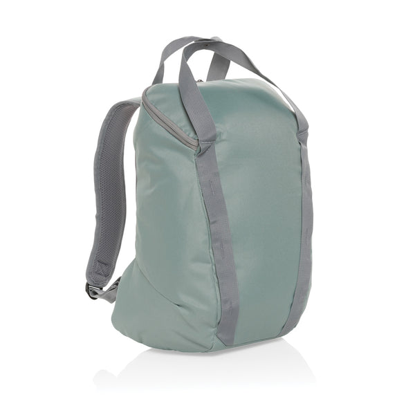 Carica l&#39;immagine nel visualizzatore di Gallery, zaini porta PC promozionali in rpet, rpet colore verde_verde 121748038 DET08
