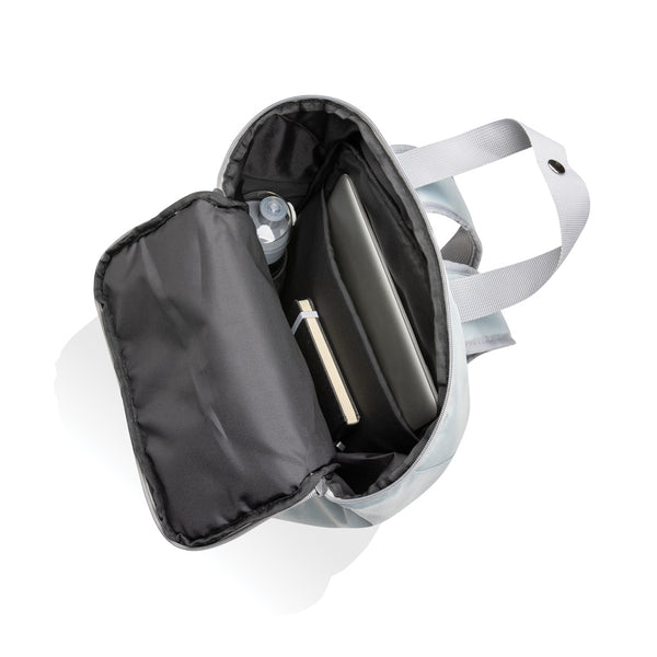 Carica l&#39;immagine nel visualizzatore di Gallery, zaini porta PC promozionali in rpet, rpet colore verde_verde 121748038 DET08

