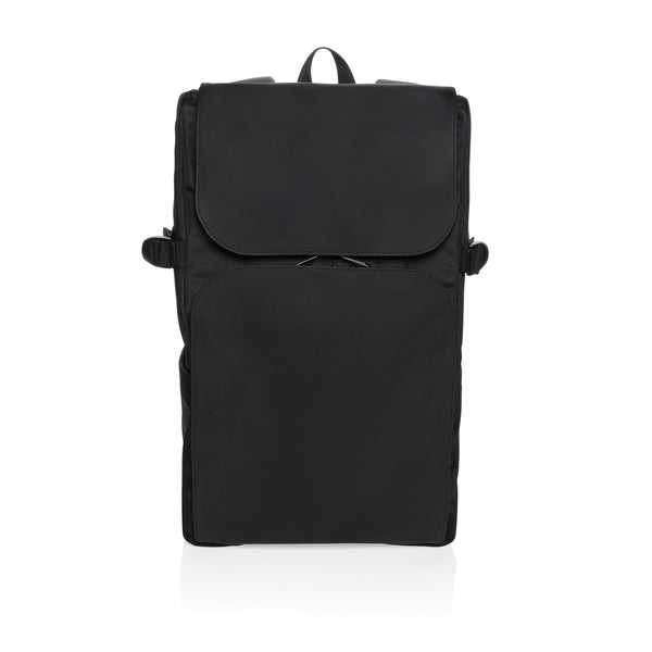 Carica l&#39;immagine nel visualizzatore di Gallery, zaini porta PC personalizzati in rpet, pu riciclato colore nero_nero 121748039 DET09
