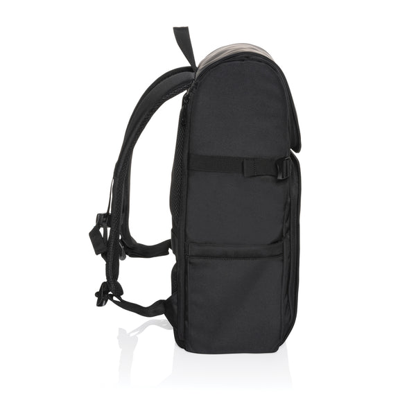 Carica l&#39;immagine nel visualizzatore di Gallery, zaini porta PC personalizzati in rpet, pu riciclato colore nero_nero 121748039 DET09
