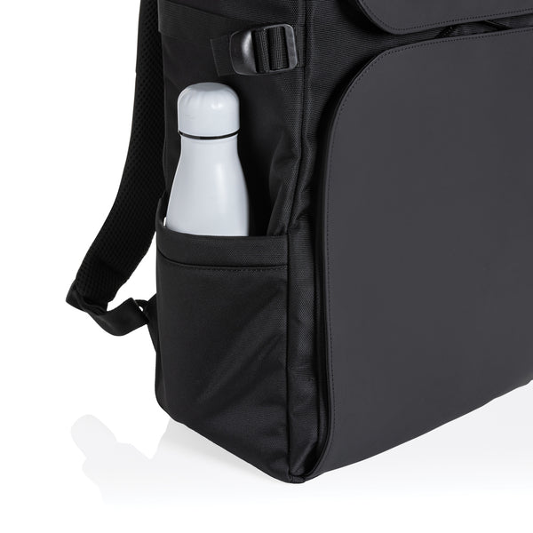 Carica l&#39;immagine nel visualizzatore di Gallery, zaini porta PC personalizzati in rpet, pu riciclato colore nero_nero 121748039 DET09
