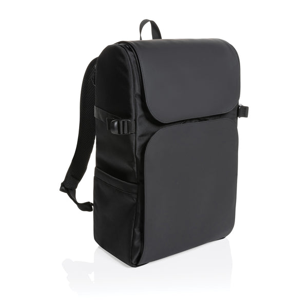 Carica l&#39;immagine nel visualizzatore di Gallery, zaini porta PC personalizzati in rpet, pu riciclato colore nero_nero 121748039 DET09
